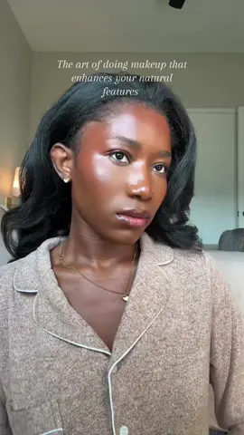 My everyday routine #makeup #darkskinmakeup 