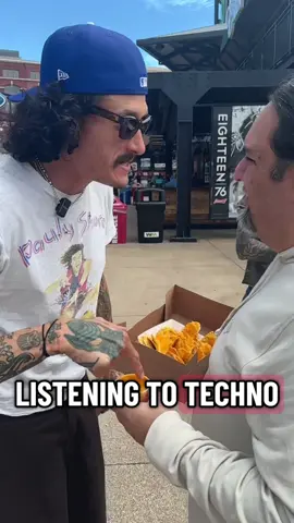 I’ve been listening to techno… all day