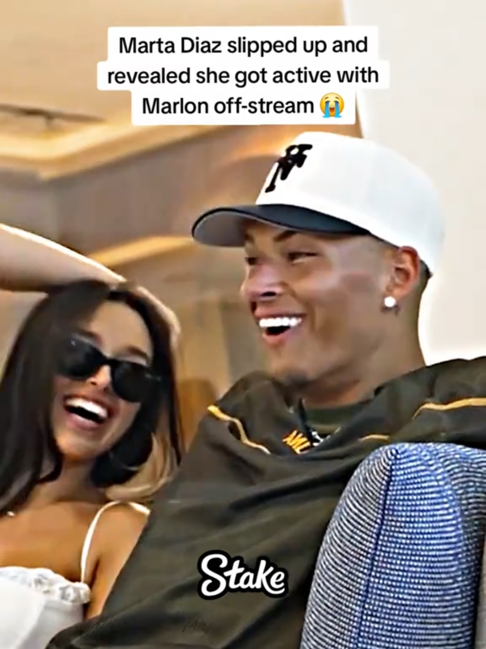 Marta Diaz slipped up and revealed she got active with Marlon off-stream 😭 #marlon #martadiaz 