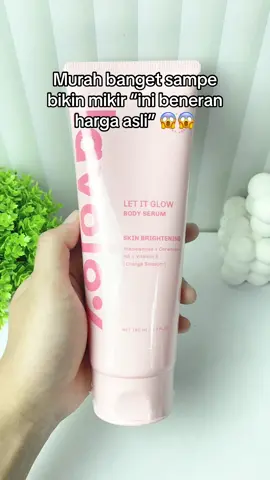 Murah banget sampe bikin mikir: ini beneran harga asli⁉️ #promomakangajian #lavojoybodyserum #bodyserumviral 