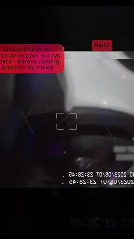 Chaos Erupts as Woman Pepper Sprays Police | Karens Getting Arrested By Police -2 #fyp #tiktok #viral #trending #police
