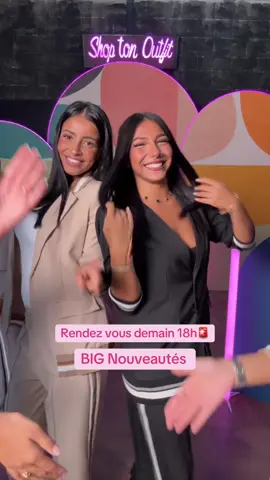 Rendez-vous demain 18 heures pour un big Live de folie 🛍️🫶💕💕@Jesa Rele @SHOP TON OUTFIT @shop_ton_outfit3 #shooping #live #shoptonoutfit #outfit 