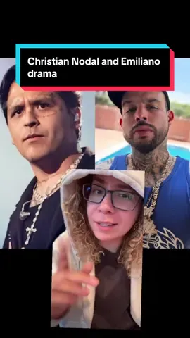 Christian Nodal and Emiliano drama #nodal #christiannodal #angelaaguilar #emilianoaguilar #drama 