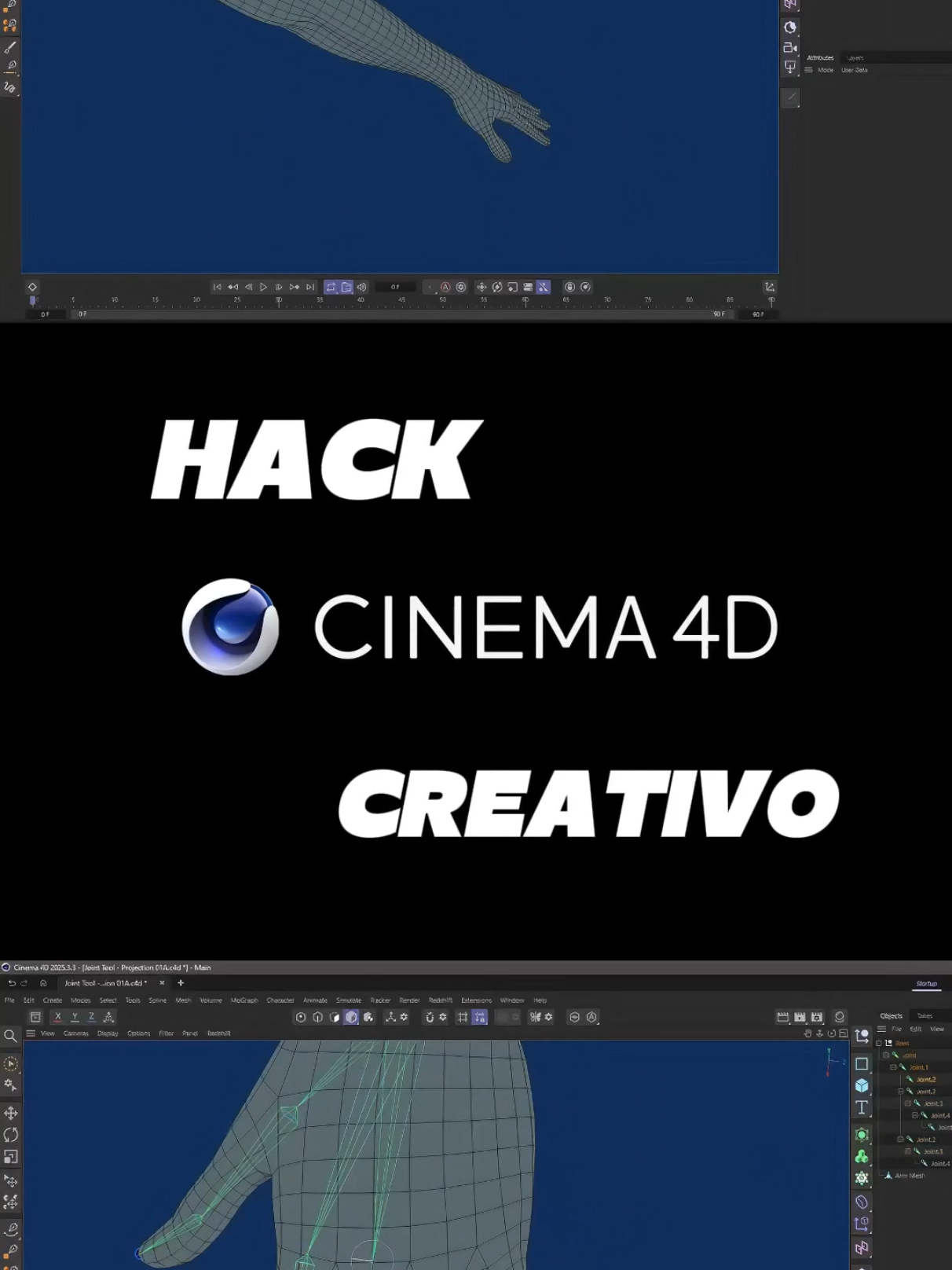🚀 ¡Acelera tu flujo de trabajo en Cinema 4D! ¿Sabías que puedes dibujar uniones dentro del volumen de una malla de personajes usando el modo Proyección de la herramienta Junta? 🎯  Un truco sencillo, preciso y perfecto para crear plataformas de rigging funcionales sin complicaciones. 💡 Optimiza tu tiempo. Mejora tu control. Lleva tu animación a otro nivel.  #Cinema4D #3DAnimation #fyp  #MotionDesign #RiggingTips