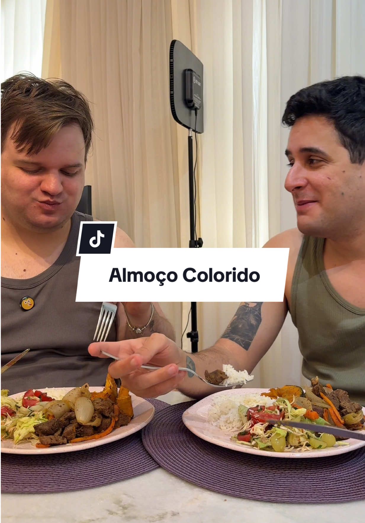 esse foi nosso almoço de hoje 