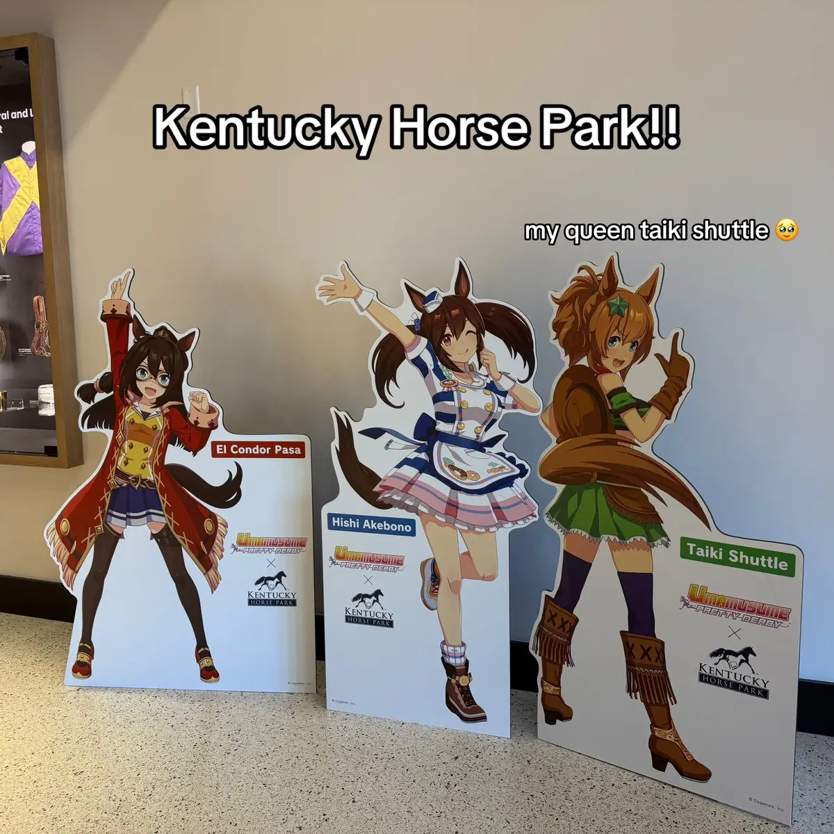 posted a day later but it’s okay  #umamusumeprettyderby #animegirls #kentucky #horses #fyp 