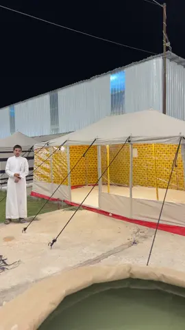 خيمة نجد واجهه شفاف 
