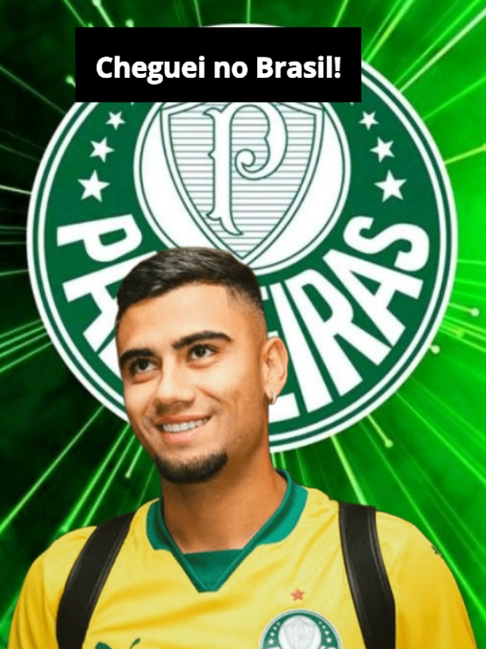 ELE CHEGOU! Andreas Pereira já veste o manto do Verdão 💚🔥#palmeiras #andreaspereira #futebol #palmeirasminhavidaevoce #palmeirense 