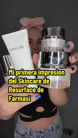 ¡Amando esta línea de skincare! #resurface #skincare #farmasiskincare #skinlover #amorpropio 