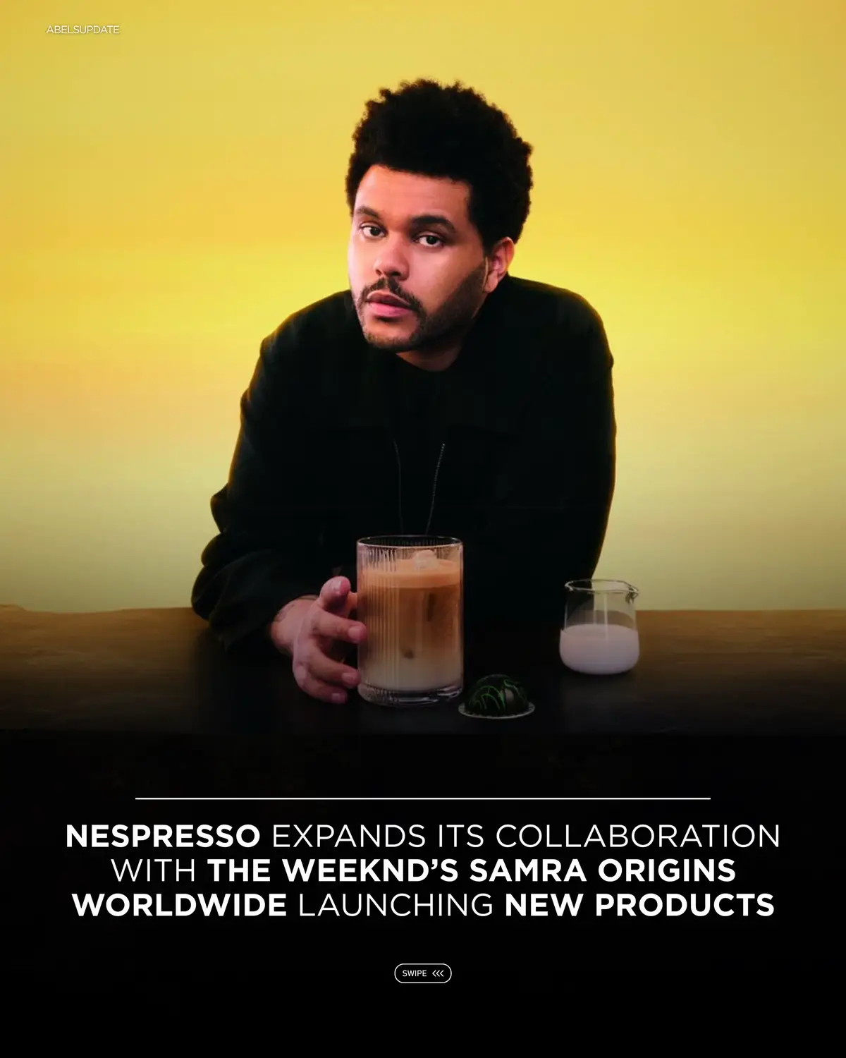 🧋One highlight is the new limited edition Tanzania blend, crafted from vibrant East African Arabica beans grown on the fertile slopes of Mount Kilimanjaro. Each cup delivers the unforgettable energy and richness of its origin. 🤎This global expansion marks the next chapter of the collaboration with The Weeknd, bringing Samra Origins to more people and more places than ever before. 🗺️Now available in: Argentina, Australia, New Zealand, Austria, Brazil, Germany, Czech Republic, UAE, Belgium, Luxembourg, Greece, Hong Kong, Hungary, Japan, Netherlands, Romania, Slovakia, Spain, Switzerland, Taiwan, and South Africa. Samra Origins | @Nespresso  Great Coffee Is Like Great Art @The Weeknd #theweeknd #abeltesfaye #nespresso #samraorigins #coffee 