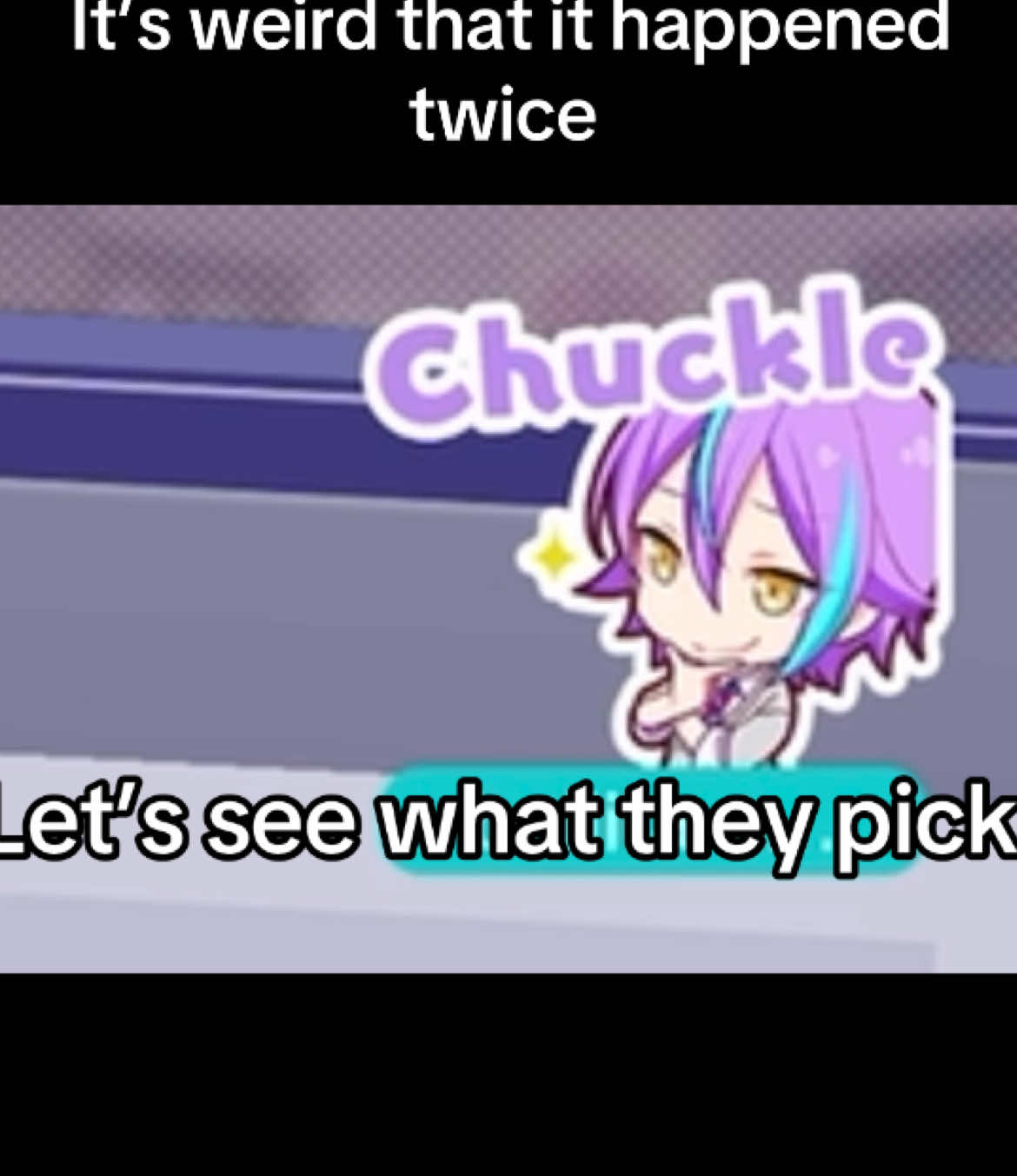 Project sekai lobby be like. Two times the same song that is super difficult. Lmao.  #projectsekai #projectsekaicolorfulstage #projectsekaimeme #hatsunemiku 