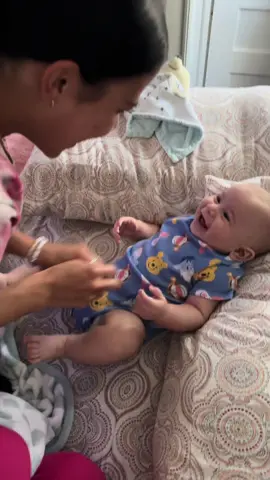 Ugh The Smirk Turned Into A Laugh and I Can’t Help But Always Wanting To Hear It !! Plus He Loves His Titi 🥰🥰🥹@Serena Williams  #fyp #titi #babyfever #boy #laugh 