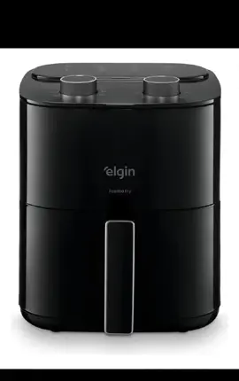 https://mercadolivre.com/sec/31EMB98 Fritadeira Air Fryer Elgin Facilita Fry 3,5 Litros Potência 1400w Cor Preta 