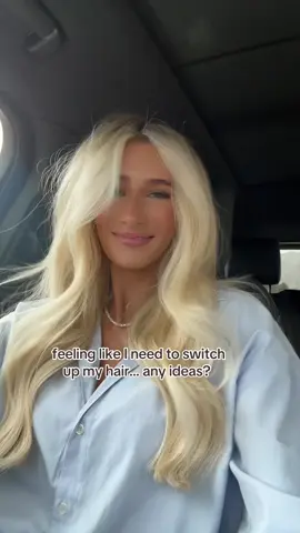 Or should we stay the same? 😂#hairchange #haircrisis #hairideas #newhair #foryoupage 