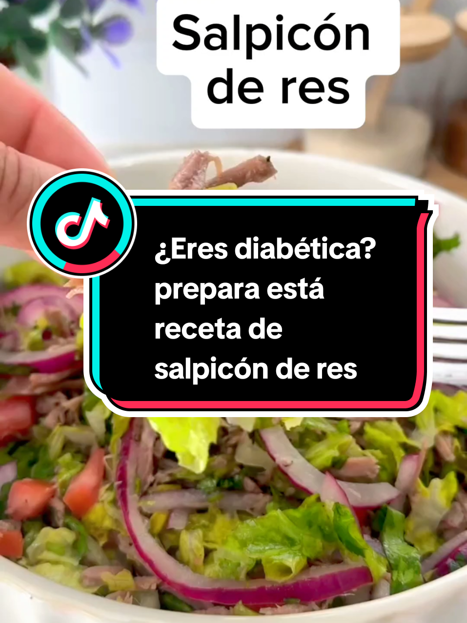 ¿Eres diabética? prepará está receta de salpicón de res #diabetica #recetasaludable #diabetico #glucosa #presionalta 