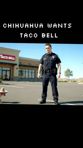 poor little chihuahua wants some tacos but ICE wants to deport him instead  #chihuahua #tacos #mexico #fyp #fypppp 