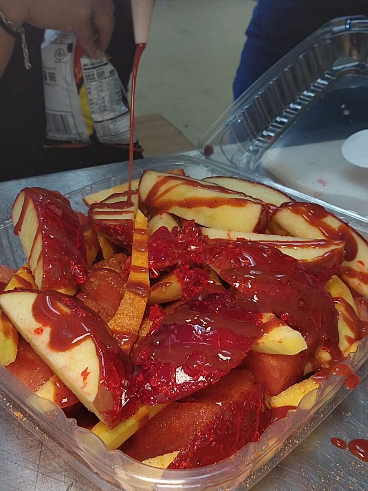 #hotcheetos #candyapples #bestcandyapplesintown #sebastiansnackshack 