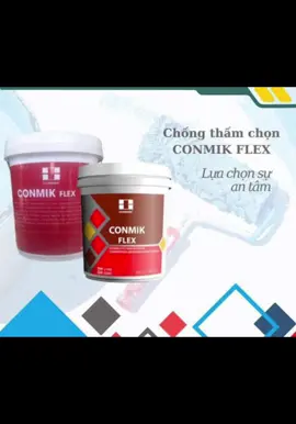 🌟 CONMIK FLEX – GIẢI PHÁP CHỐNG THẤM TỐI ƯU 🌟 ✅ Chống thấm vượt trội – Đàn hồi linh hoạt ✅ Bám dính mạnh – Thi công dễ dàng ✅ An toàn – Không độc hại, không mùi ⸻ 💡 ỨNG DỤNG HOÀN HẢO 	•	Sân thượng, ban công, hành lang ngoài trời 	•	Phòng tắm, nhà bếp, tầng hầm 	•	Bể chứa nước, bể bơi, hộp trồng cây 	•	Đường hầm, tường chắn, máng tiêu nước ⸻ 🔑 ƯU ĐIỂM NỔI BẬT 	•	Khả năng chịu áp lực nước cao 	•	Độ đàn hồi giúp nối vết nứt nhỏ 	•	Thi công nhanh, bám tốt trên cả bề mặt ẩm 	•	Chịu được đi lại nhẹ, độ bền lâu dài ⸻ 📦 QUY CÁCH 	•	Bộ 2 thành phần gốc xi măng – polymer 	•	Dễ trộn, dễ quét, sử dụng ngay 	•	Thời hạn bảo quản: 12 tháng ⸻ 👉 Conmik Flex – Giữ công trình bền đẹp theo thời gian!#ConmikVietnam #Xaydung #ChongThamConmik ##chongthamso1vietnam #xuhuong 