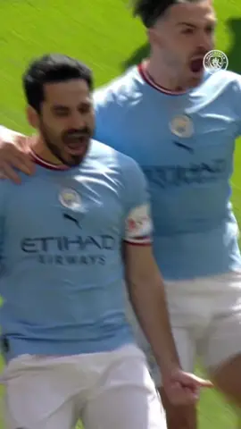 A moment we’ll never forget 👏🩵 #IlkayGündoğan #ManCity #FACupFinal #ManchesterDerby 