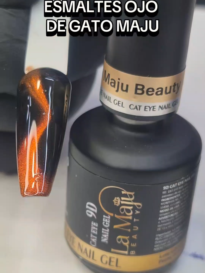 ESMALTES OJO DE GATO MAJU. SOMOS IMPORTADORES DIRECTOS.💅♥️#lamajubeauty #uñas #fyp #viral #lima 