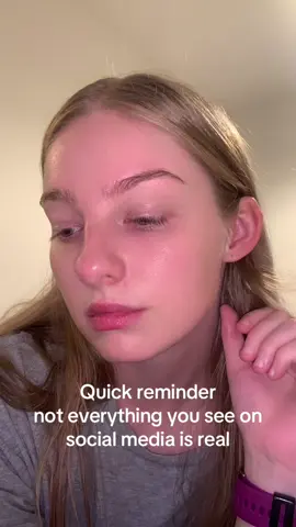 Stop being so hard on yourself 🥰#skincare #realskintexture #realskin #face #filter 