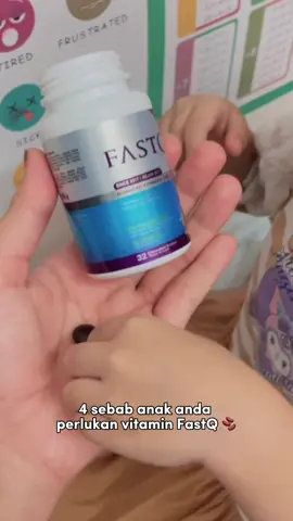 Bila konsisten amalkan FastQ , fokus lebih baik , emosi stabil & semangat belajar pun makin tinggi 📚🔥 #fyp #fastq #supplements #supplementminda 