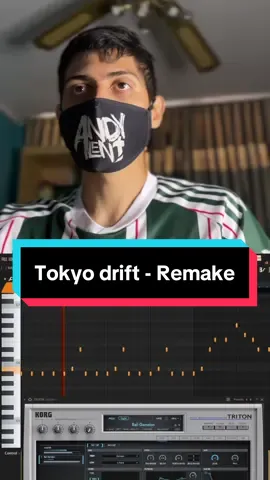 Conoces esta canción?👀 El proyecto esta disponible en mi patreon👀  #remake #tokyodirft #flstudio #producer #producertok 