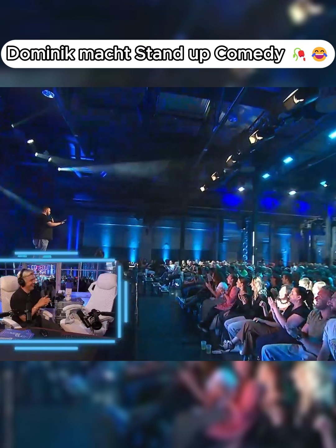 Dominik Stand up comedy Auftritt #fyp #viral #papaplatte #twitchclips #ard #comedy #reeze #lustig