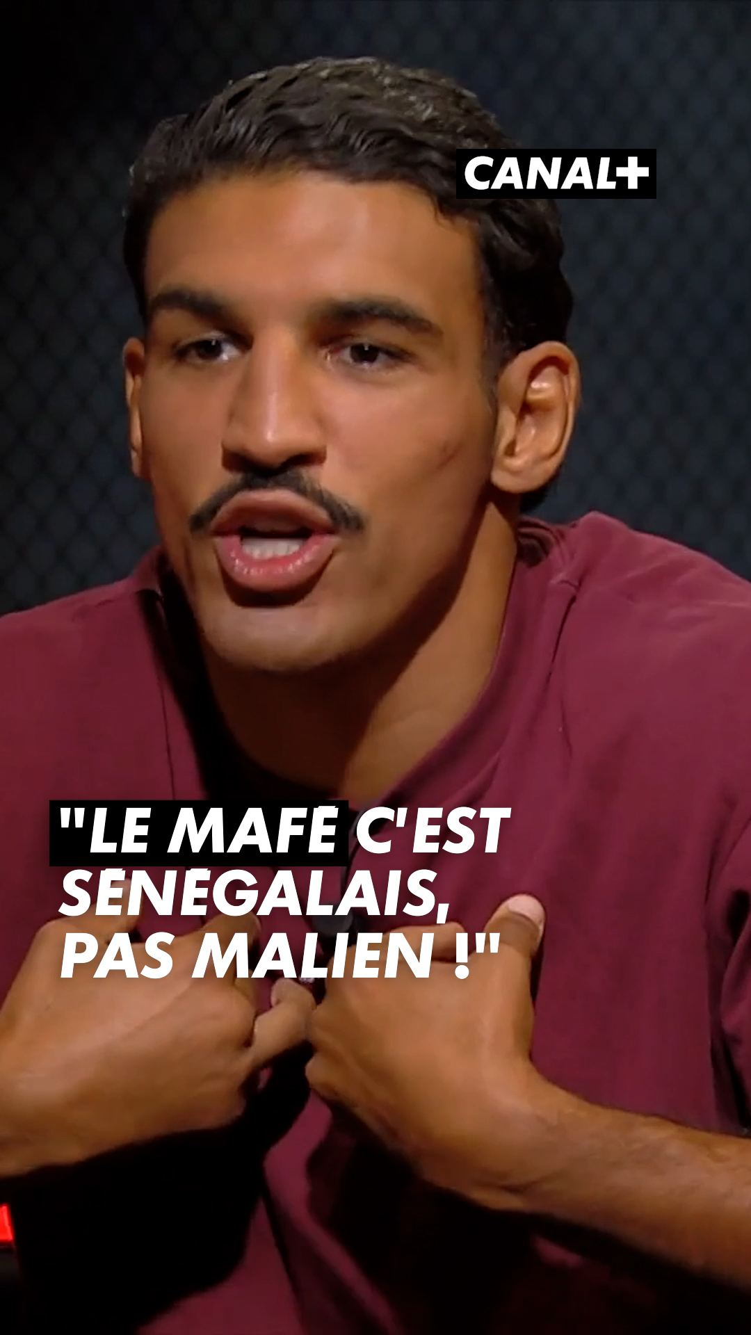 Bon ! On va trancher ici : le Mafé, c'est Sénégalais 🇸🇳 ou Malien 🇲🇱 ? Doucement dans les commentaires 🫣 L'épisode 2 du podcast de fight Cage Corner avec Will Gomis est disponible en intégralité sur notre chaîne YouTube et sur l'application CANAL+📱 #CageCorner #canalplus #afrique #africa #mafé #sénégal #mali #fight #combat #UFC #MMA #gambia #guinea