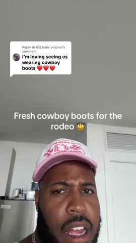 Replying to @Itsj_baby original fresh pair of cowboy boots with multiple different color options available! 