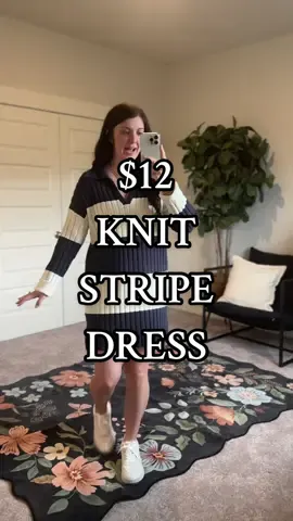 I absolutely loveeee this for fall. It would be so cute with some knee high boots and a cute bag!! The quality is absolutely amazing! Size down from your normal if you want it a little more snug, or go with your regular size for a little more of an oversized fit! Either way you can’t go wrong!!  #bullseyedeals #futurecollective #targetstyle #targetdeals 