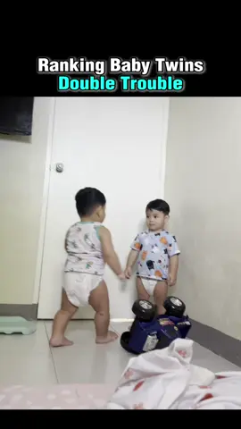 Ranking Baby Twins Double Trouble 👶🤣 #twinsdoubletrouble #funny #funnymoments #ranking #top5 