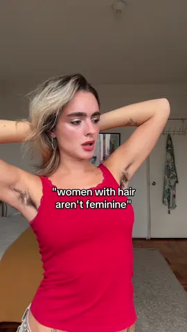 we define feminine #fyp #noshave #viral #hairywomen 