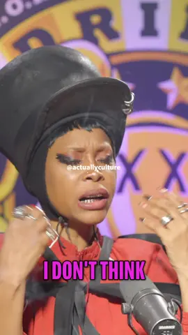 Erykah Badu shut down the myths. The magic isn’t between her thighs, it’s between her ears. It’s always been about the mental connection. The incense is just good business #DrinkChamps #ErykahBadu #MindOverMatter #HipHopCulture