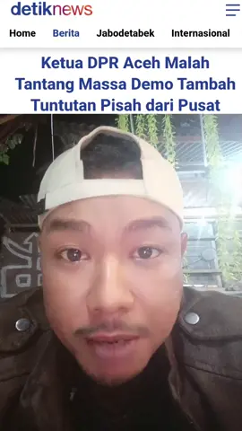 malah nantangin, kalian aja nyerah dulu😁 #beritaaceh #fyp 