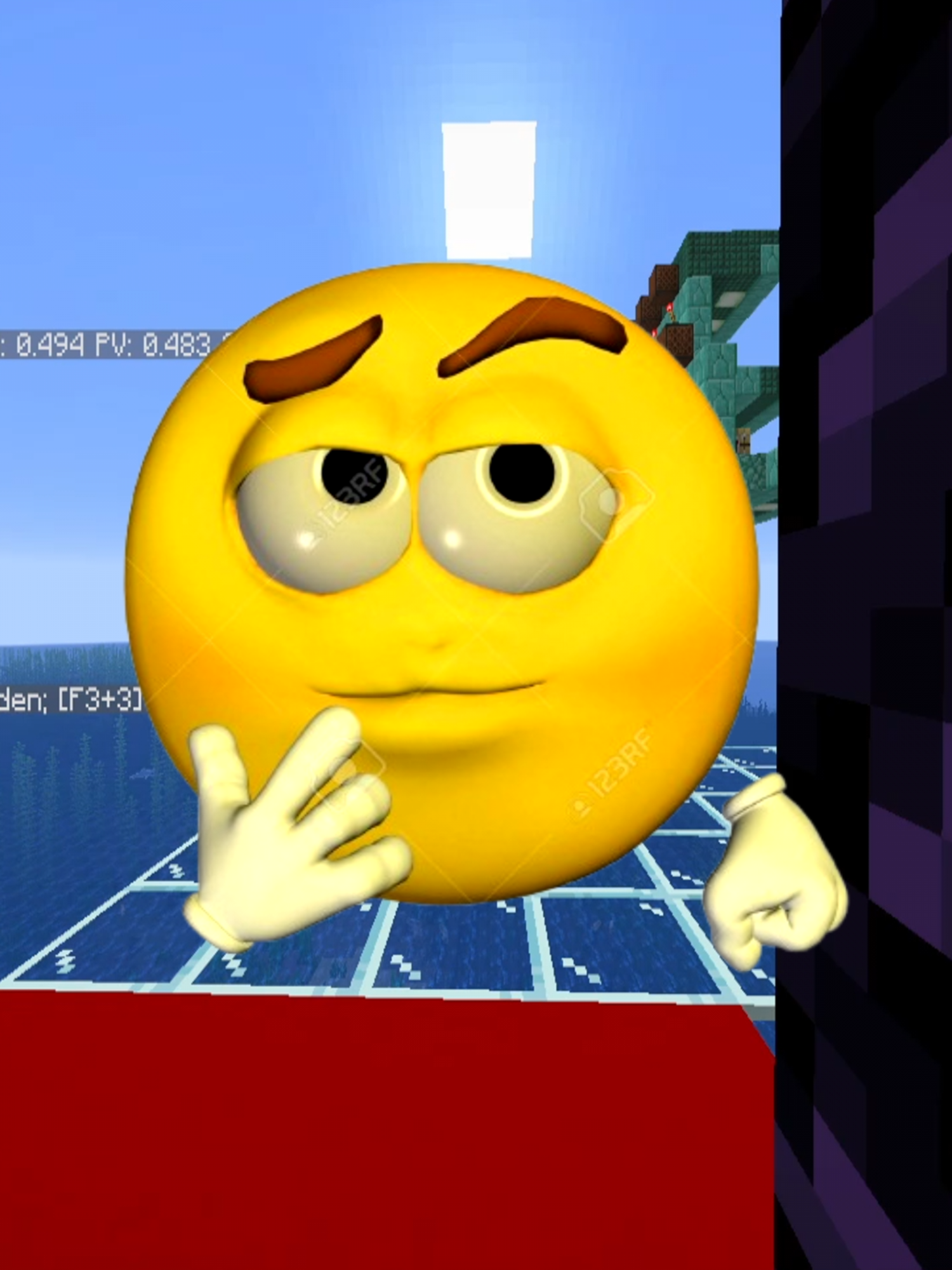 Como conectar portales en Minecraft ☝ #Minecraft #minecrafttutorial #minecraftpe #minecraftmemes #paratiii