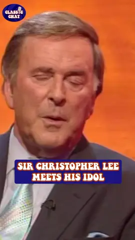 Sir Christopher Lee recalls the time that he met his hero in a pub, writer J.R.R Tolkien! He talks about how he was introduced to the man he idolises and refers to as 