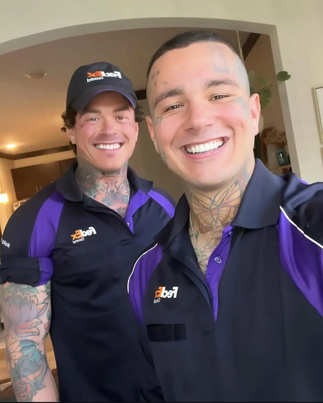 Who else misses the FedEx Brothers? Do  y’all want a comeback? 😜 #fypシ゚viral #fedex #jonathancaine #throwback 