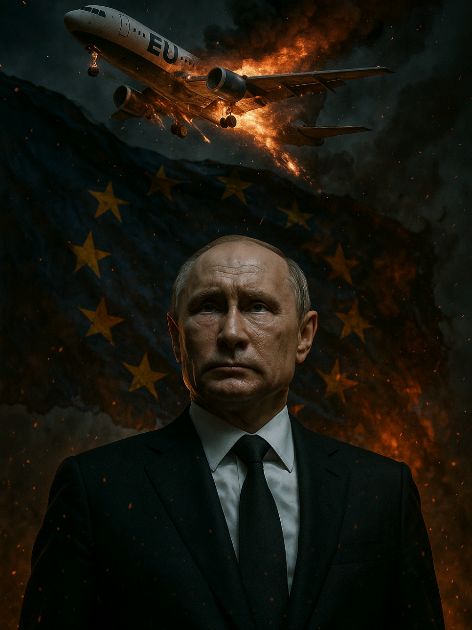 URGENT: ALLEGED RUSSIAN ATTACK ON EU PRESIDENT'S PLANE!! #news #breakingnews #geopolitics #putin #vonderleyen 