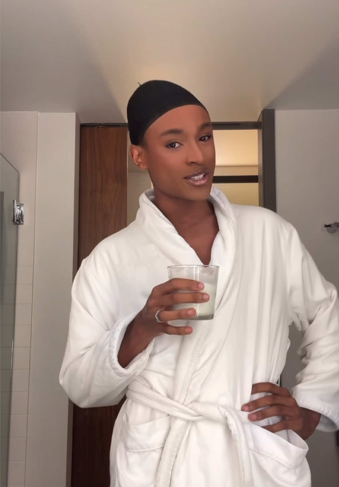 Edno drinks milk🥛 @Milk #ad 