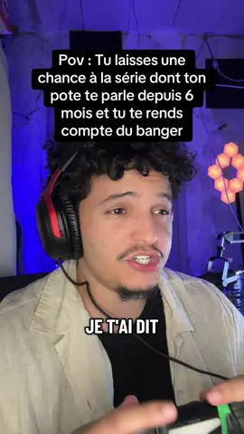 En vrai on a tellement de latence quand nos pote nous conseil de séries mdrrr je dois en avoir 49 à rattraper en tout tellement j’ai la flemme de les écouter #pov #mdr #humour 