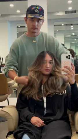 she’s back!!!🖤✨ @igksalons #hair #hairtok #igkhair #hairtransformation #hairstyle 