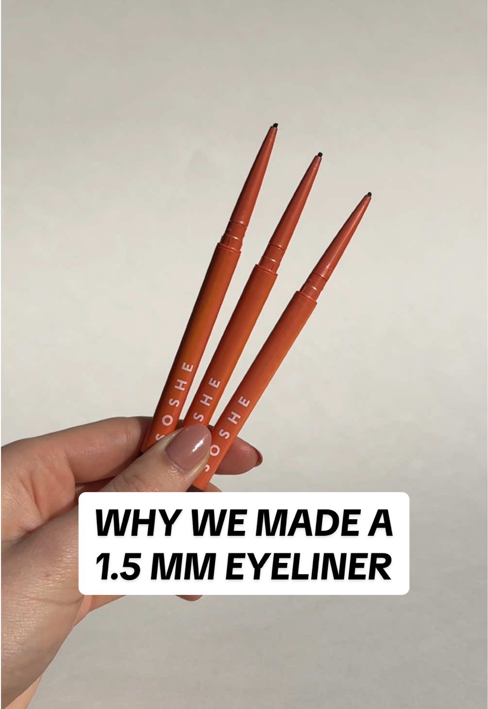 A clean eyeliner that lasts all day, is impossible to mess up, and comes in 4 intentional shades? Where do we sign up 👀  #Eyeliner #makeup 