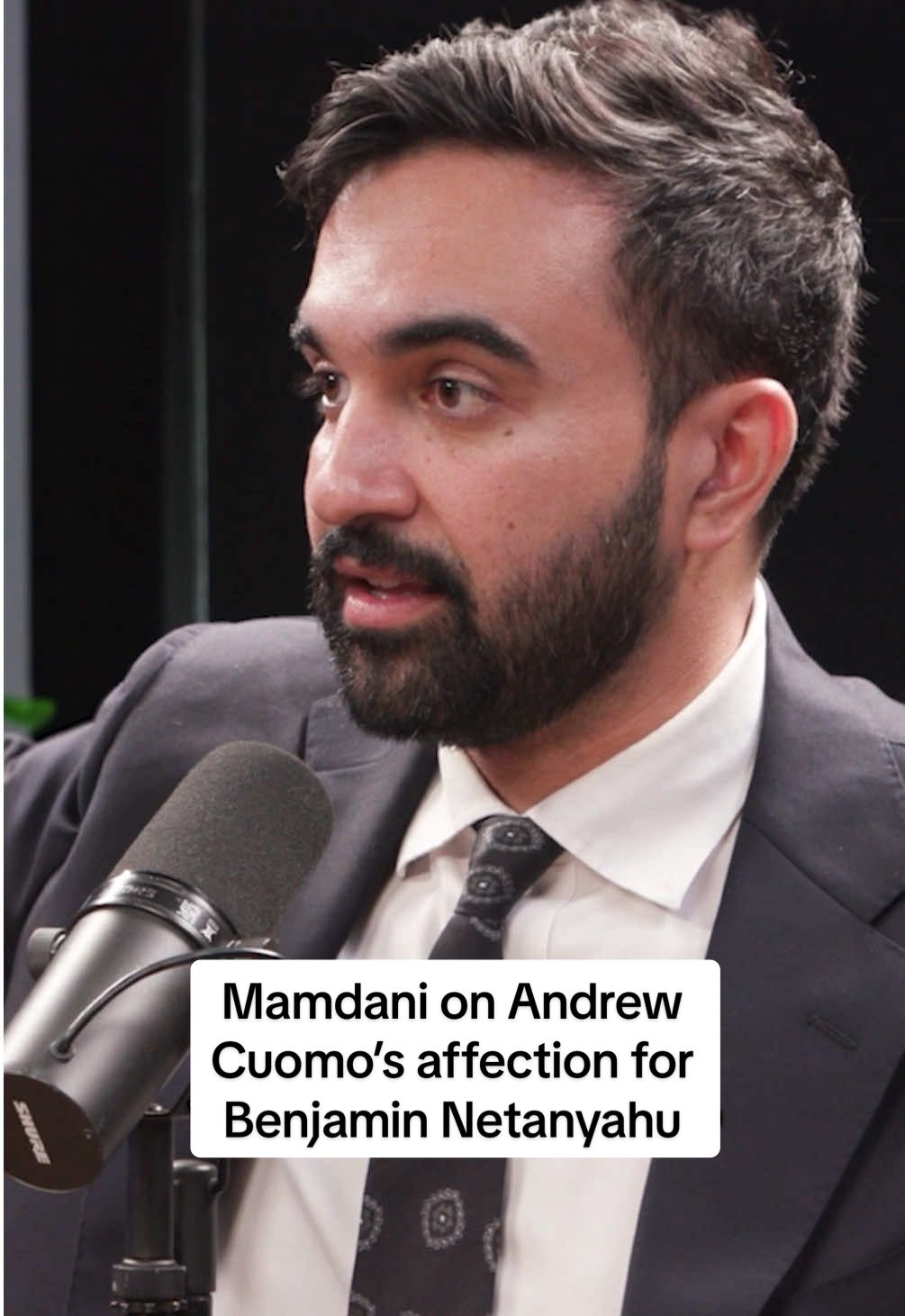 @Zohran Mamdani on Andrew Cuomo’s affection for Benjamin Netanyahu.  #zohranmamdani