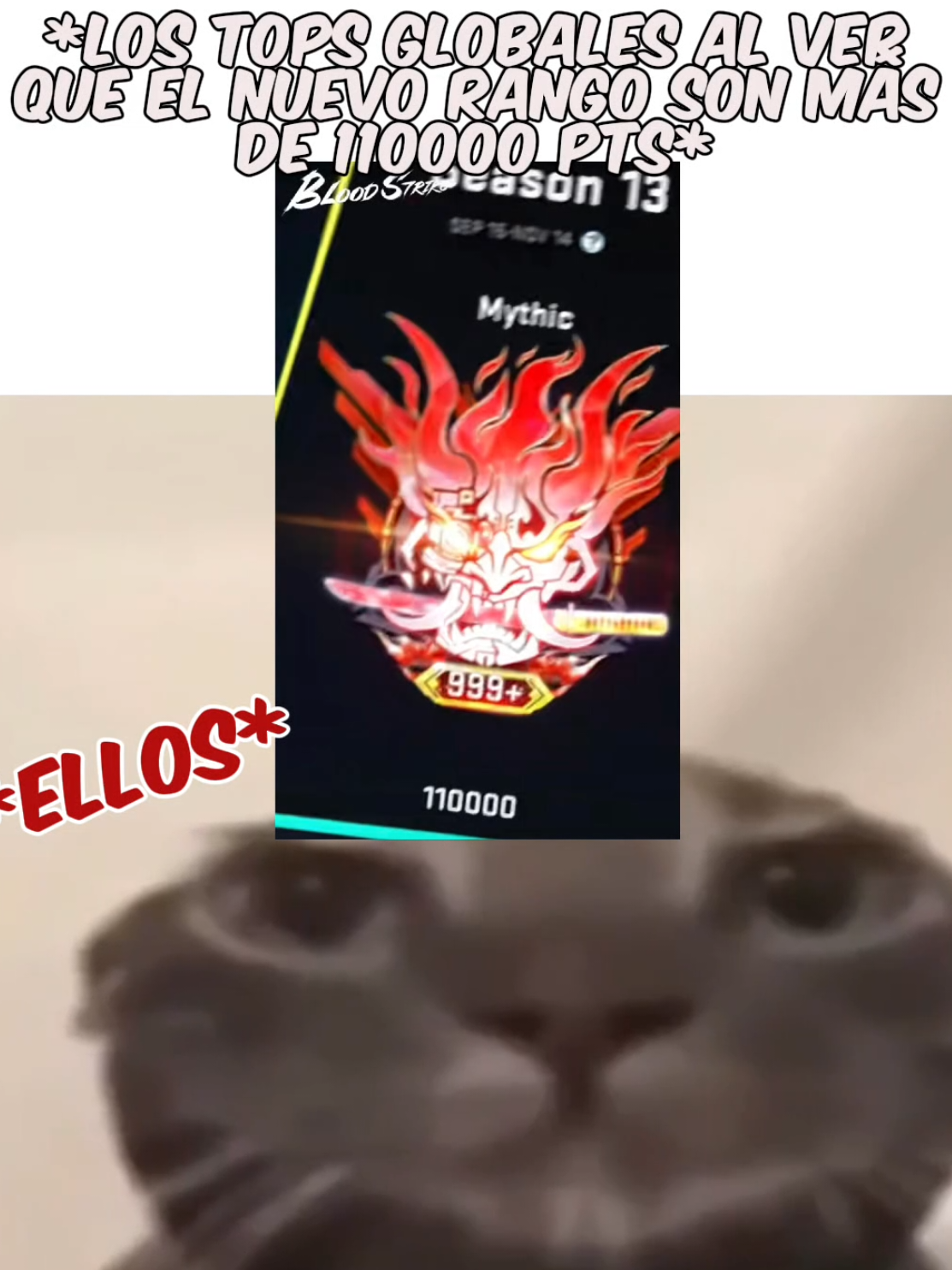 Los tops globales dé blood strike #blood #juegos #EmbajadorBloodStrike #BloodStrikeLATAM #blood 