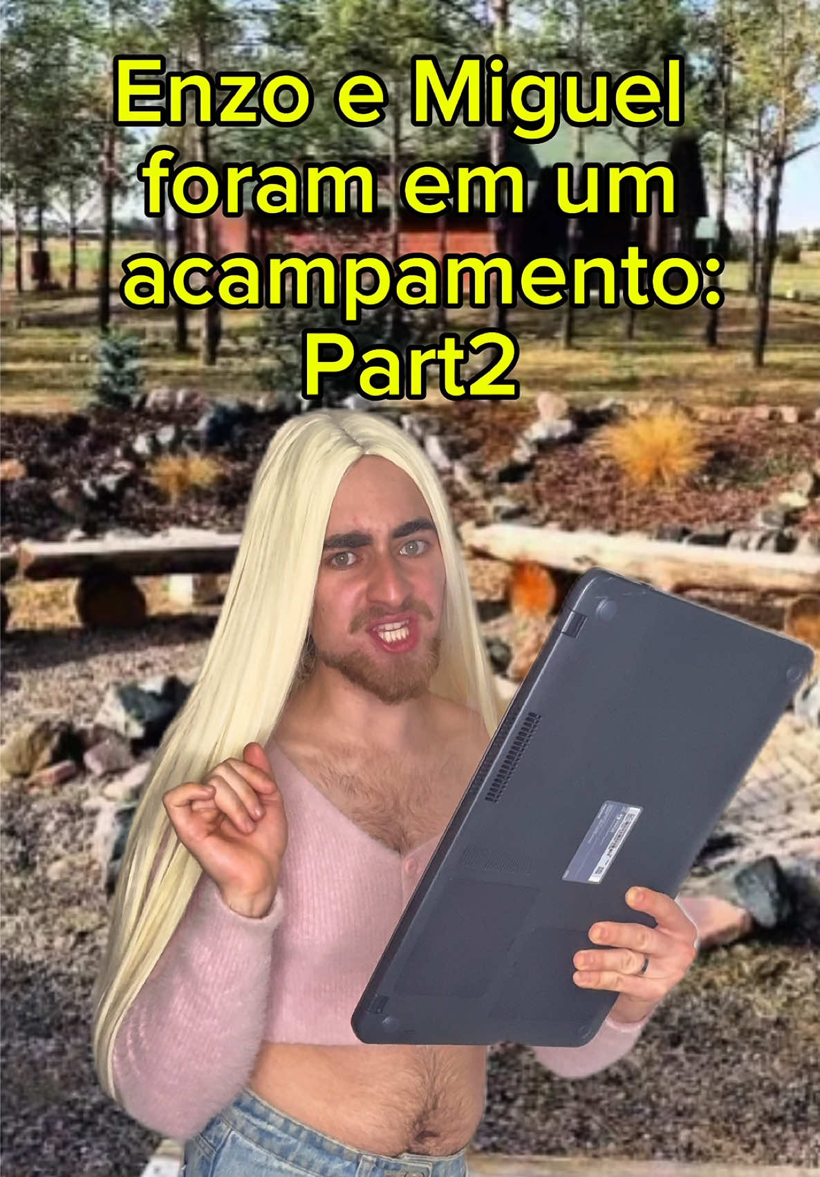 Respondendo a @Blackout ME SEGUE AI POXA 🥲🥰😂 #humor #comedia #escola #acampamento 