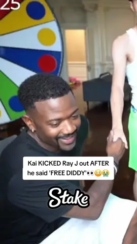 Kai Kicked ray j out after he said free diddy👀😳😭#kaicenat #mafiathon3 #fyp #viral #trending 