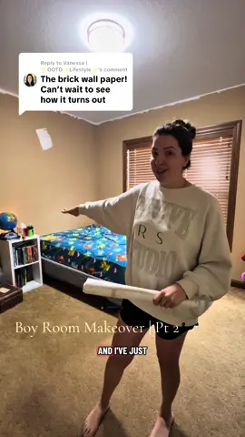 Replying to @Vanessa |✨OOTD✨Lifestyle✨ #bedroommakeover #boysroom #kidsbedroom #homedesign #homeproject 