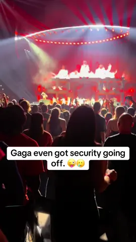 Miami night one was AMAZING. Even the security was vibing. #ladygaga #mayhemball #mayhemballtour #abracadabra #badromance @ladygaga 