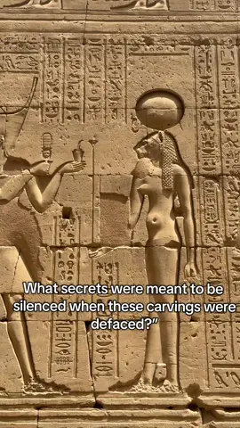 ✨ Every groove in this stone was hand-carved — but how did ancient craftsmen achieve such flawless symmetry without modern tools?   At Kom Ombo Temple, the walls are covered in intricate carvings that have survived more than 2,000 years.   Each line tells a story of gods, pharaohs, and rituals but also the skill of artisans whose names are long forgotten.   #AncientEgypt #KomOmbo #HistoryTok #Archaeology #TravelTok